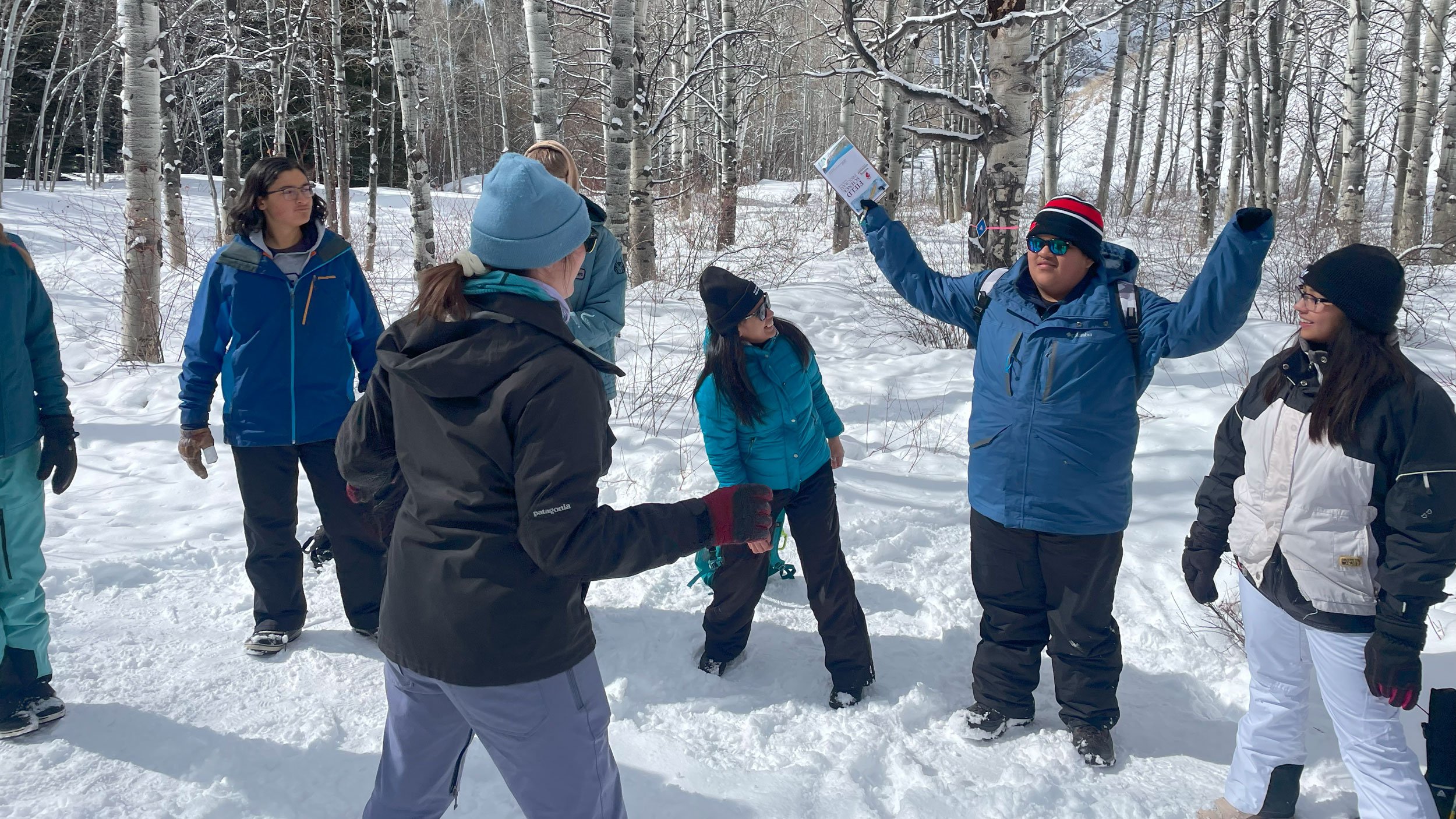 Homestake Peak School Middle Schoolers