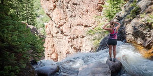 Booth Falls in Vail Colorado