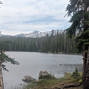 Hiking Lost Lake in the Gore Range near Vail