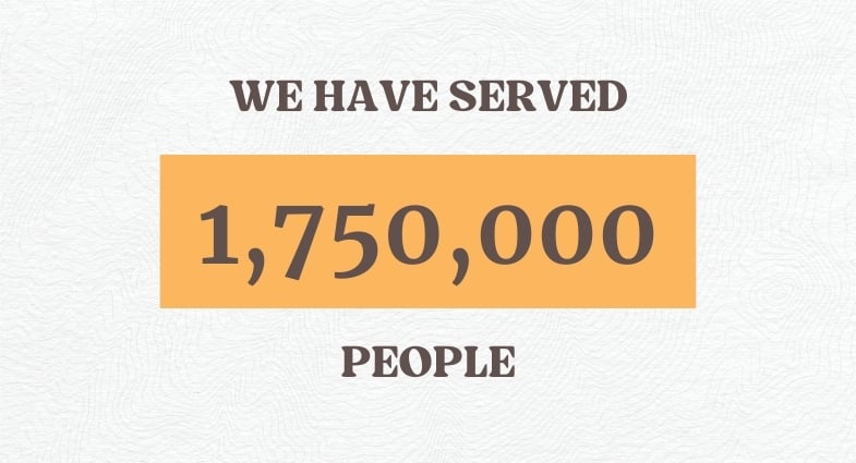 1.75 Million Served